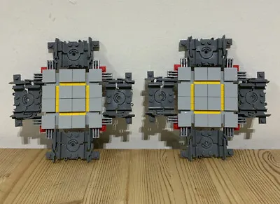 Buy LEGO Bricks Flexible Train Track Made Up As Crossover Straight Cross • 14.99£