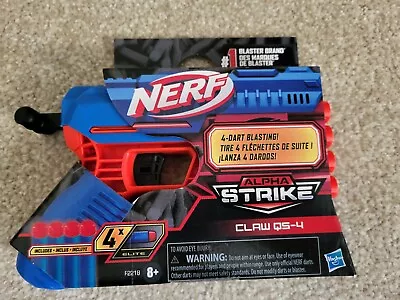 Buy Brand New Nerf Alpha Strike Gun With 4 Foam Darts • 8£