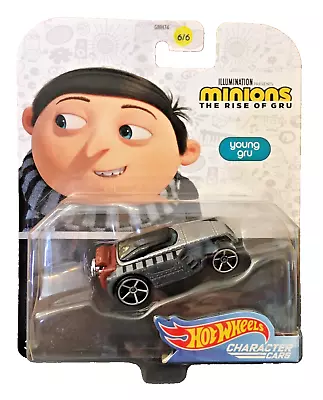 Buy Hot Wheels Character Car Minions The Rise Of Gru - YOUNG GRU  Diecast 3yrs+ *BN* • 11.99£