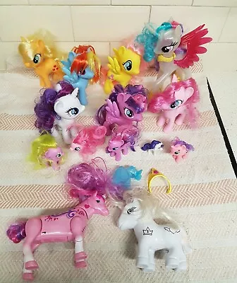 Buy Hasbro My Little Pony/unicorns Bundle X14 • 14.99£