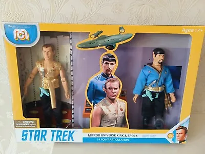 Buy Star Trek Spock And Kirk Figure Set 8  Action Figure Gift  Set New By Mego • 22.99£
