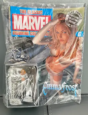 Buy Eaglemoss Marvel Classic Collection X-men Emma Frost No 47 Display Figure + Mag • 7.99£