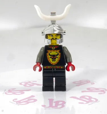 Buy Lego Minifigure Cas046cm Knights Kingdom I Cedric Bull Chrome Dragon Helmet Horn • 26£