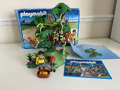 Buy Boxed Playmobil 3238 Monkey Troop Tree Set Zoo Safari 100% Complete 2002 • 44.99£