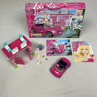 Buy Mega Bloks Barbie 80223 | Pink Convertible Build N Style 2012 With Box • 14.99£