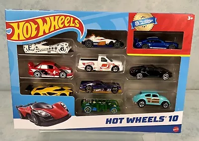 Buy Hot Wheels 10-Car Gift Pack Of 1:64 Scale Vehicles​ (As Pictured) #F New Sealed • 14.95£