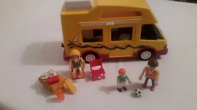 Buy Used Playmobil, Camper Van With Lots Of Pieces. Four Different Bases. • 15£