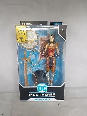 Buy McFarlane Toys DC Multiverse Wonder Woman 7  Action Figure Gold Label New • 19.99£