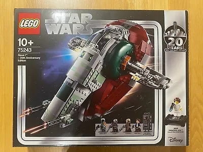 Buy LEGO Slave 1 Star Wars 20th Anniversary Edition 75243 • 169.99£