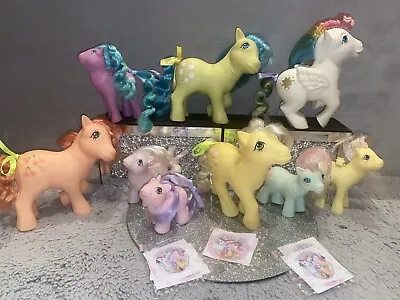Buy My Little Pony HASBRO Hong Kong G1 Vintage 1980s BUNDLE - 9 X Ponies • 0.99£