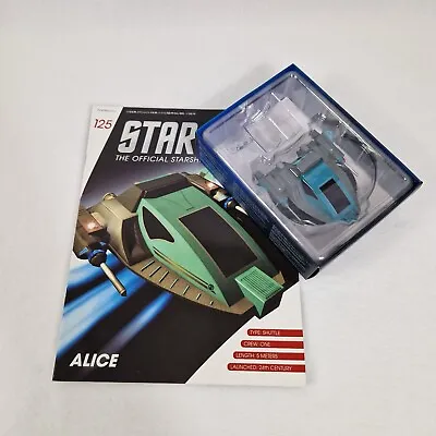 Buy Eaglemoss Star Trek Model Ship ALICE Issue 125  MINT WITH MAGAZINE • 11.04£