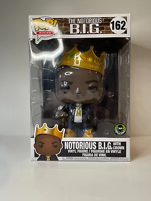 Buy Funko Pop! Rocks Notorious BIG B.I.G With Crown 10  Inch #162 • 53.99£