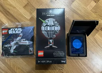 Buy LEGO Star Wars: Death Star II (40591) Including ROTJ Coin And X Wing 30654 • 50£