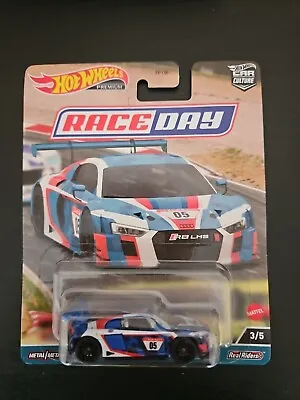 Buy Hot Wheels Premium Race Day Audi R8 Lms Car Culture Real Riders New • 8.50£