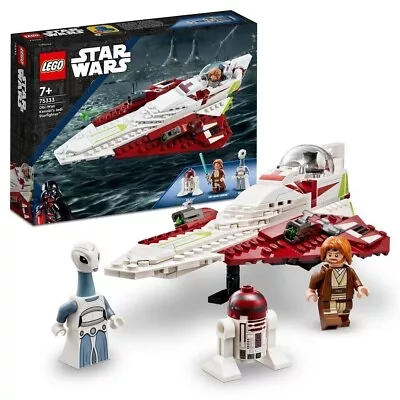 Buy Lego Star Wars (75333) Obi-Wan Kenobi’s Jedi Starfighter Brand New And Sealed • 16.49£