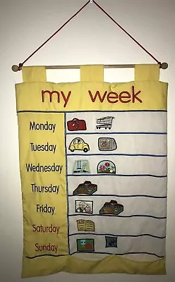 Buy My Weekly Childs Chart With Stick On Activities • 4£