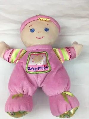 Buy BABYS MY FIRST 1st RAG DOLL PLUSH 10  DOLLY SOFT TOY BY FISHER PRICE • 10£