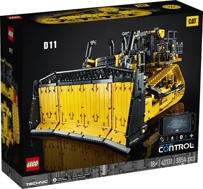 Buy New Lego Technic 42131 App-Controlled Cat D11 Bulldozer Building Kit 3854 Pcs • 787.95£