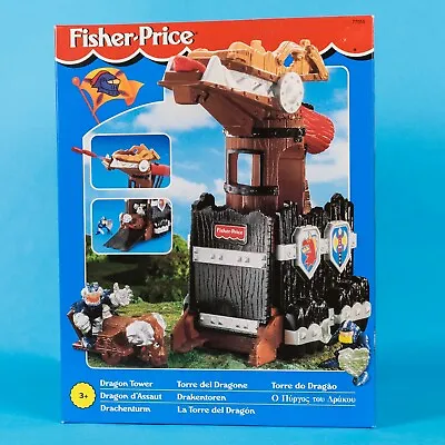 Buy 1996 Ex Shop Stock Vintage Fisher Price Great Adventures - Dragon Tower • 50£