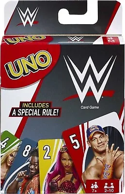 Buy UNO WWE Card Game Mattel Games Special Rule UNO Card New UK SELLER FREE POSTAGE • 4.49£