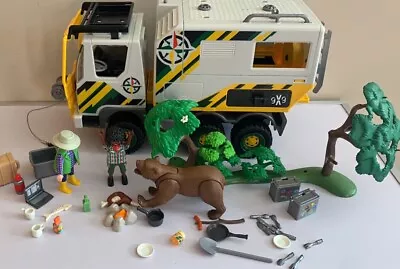Buy Playmobil Wildlife Truck, Figures And Bear • 5.58£