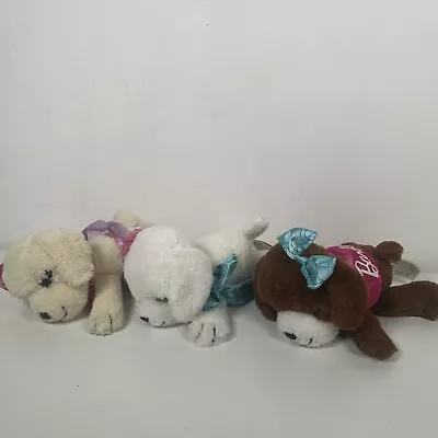 Buy 3 X Barbie Puppy Dog Soft Toy Plush Bundle • 12.99£