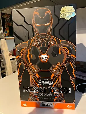 Buy Hot Toys Avengers: Infinity War  Iron Man Neon Tech 4.0 - MMS597D39 (UK Seller) • 250£
