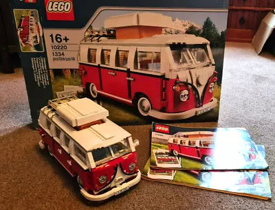 Buy Lego Creator Set 10220 - Volkswagen T1 Camper 100% Complete + Box + Instructions • 104.99£