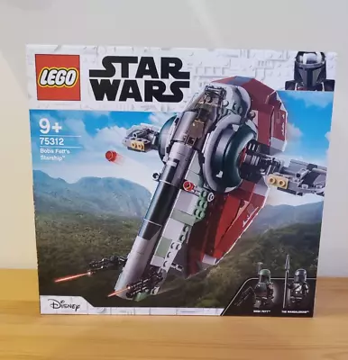 Buy LEGO Star Wars Boba Fett Starfighter (Slave 1) - 75312 - Brand New And Sealed • 52£