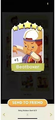 Buy Beatboxer - Monopoly Go - 5 Star - Fast Send .✅. • 5.99£