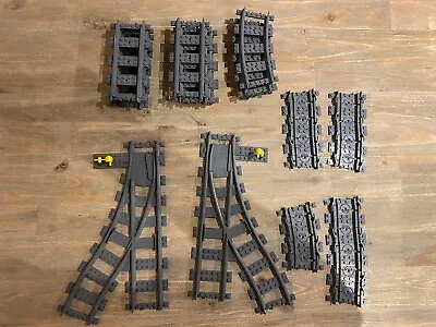 Buy Lego City Train Track Bundle Points Switching Track Curves Straights • 22£