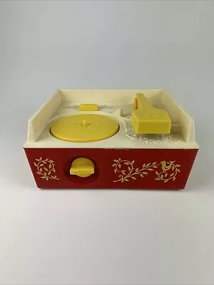 Buy Vintage Fisher Price Music Box Record Player Wind Up 1971 Untested • 18.94£