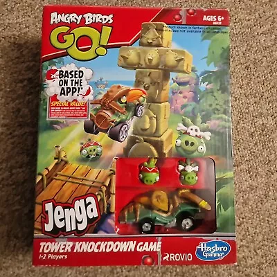 Buy Angry Birds Go Jenga Tower Knockdown Game Hasbro 2013 COMPLETE • 9.99£