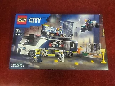Buy LEGO CITY: Police Mobile Crime Lab Truck (60418) 7+ New&sealed  • 39.50£