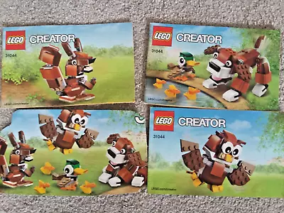 Buy LEGO CREATOR: 3 In 1 Park Animals Set 31044 With Instructions And Zip Case • 15£