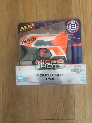 Buy NERF N-Strike Elite Micro Shots Series 2 Boxed Rough Cut 2x4 • 12.75£