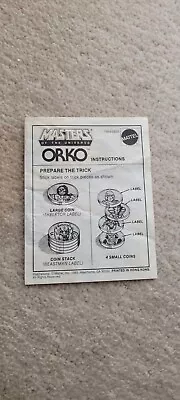Buy Vintage Matell 1980s Masters Of The Universe Orko Instructions Complete  • 6£