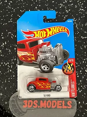 Buy FORD 32 FLAMES RED Hot Wheels 1:64 **COMBINE POSTAGE** • 3.95£
