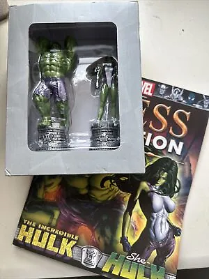 Buy Eaglemoss Marvel Chess Collection Double  Issue Hulk She Hulk • 13£