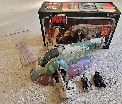 Buy Star Wars The Vintage Collection Book Of Boba Fett's Starship Vehicle 2 Figures • 75£