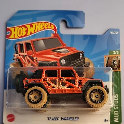 Buy Hot Wheels 17 Jeep Wrangler Orange Treasure Hunt • 3.50£