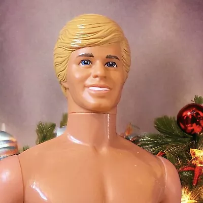 Buy Vintage Mattel 1968/1983 Ken Blonde Molded Hair Male Barbie Doll 12” DOLL ONLY • 11.83£