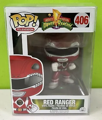 Buy ⭐️ RED RANGER 406 Power Rangers ⭐️ Funko Pop Figure ⭐️ BRAND NEW ⭐️ • 38.25£