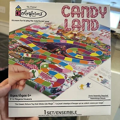 Buy 💥 CANDY LAND‼️ Colorforms Travelling Board Game New! From Usa • 7.95£
