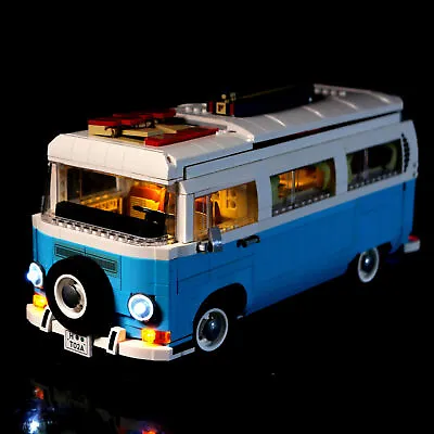 Buy LED Lighting Kit For Volkswagen T2 Camper Van, Light Set For LEGO 10279 Model • 21.60£