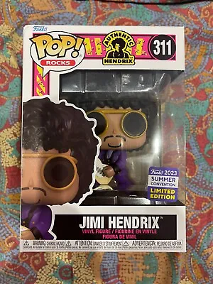 Buy Funko Pop Rock Jimi Hendrix 2023 Summer Convention Limited Edition 311 AVAILABLE • 32.73£