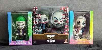 Buy  Hot Toys  Cosbaby Joker And Harley Set Of 3. (Batman And Suicide Squad) • 34.99£