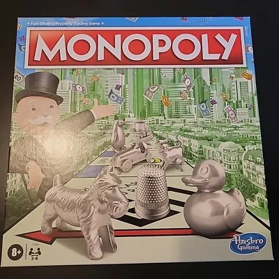 Buy Monopoly Classic Board Game Hasbro New & Sealed • 16.99£