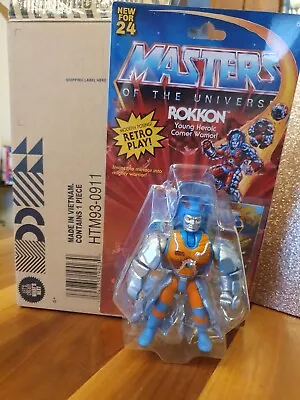Buy Masters Of The Universe Origins ROKKON Motu Mattel Creations Exclusive  • 15£