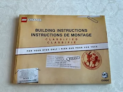 Buy Lego 10262 James Bond Aston Martin Db5 Instructions • 10.29£